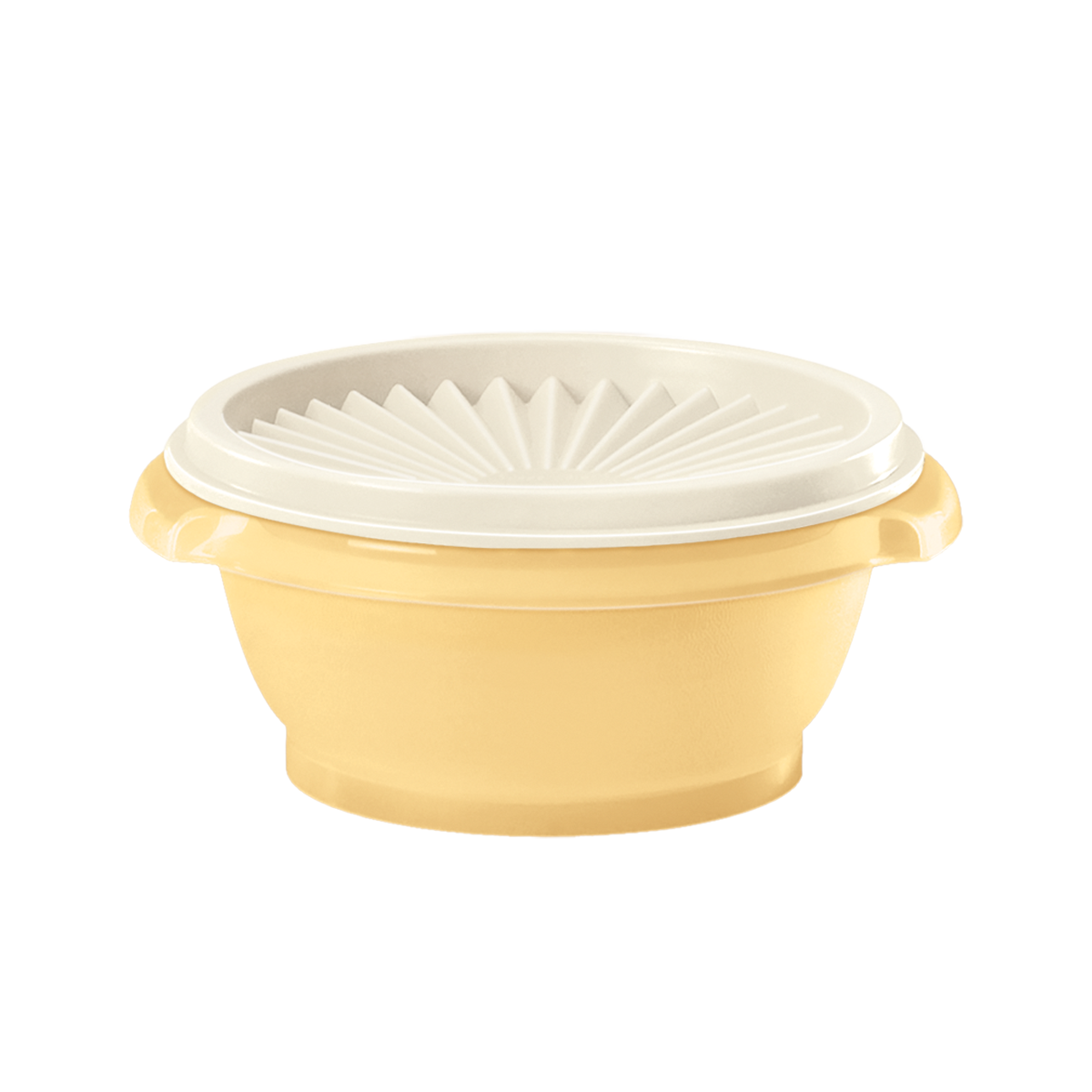 Tazon  para snack  350 ml Tupperware Hermético. Su tamaño y forma permiten que se guarde con seguridad en mochilas, bolsos, portafolios para tener tus objetos siempre a la mano