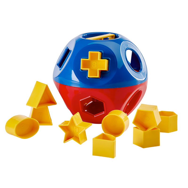 juguete didactico shape o - figuras geometricas y numeros - tupperware