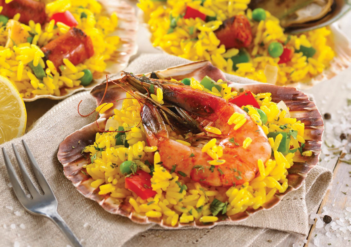 Paella Mar y Tierra