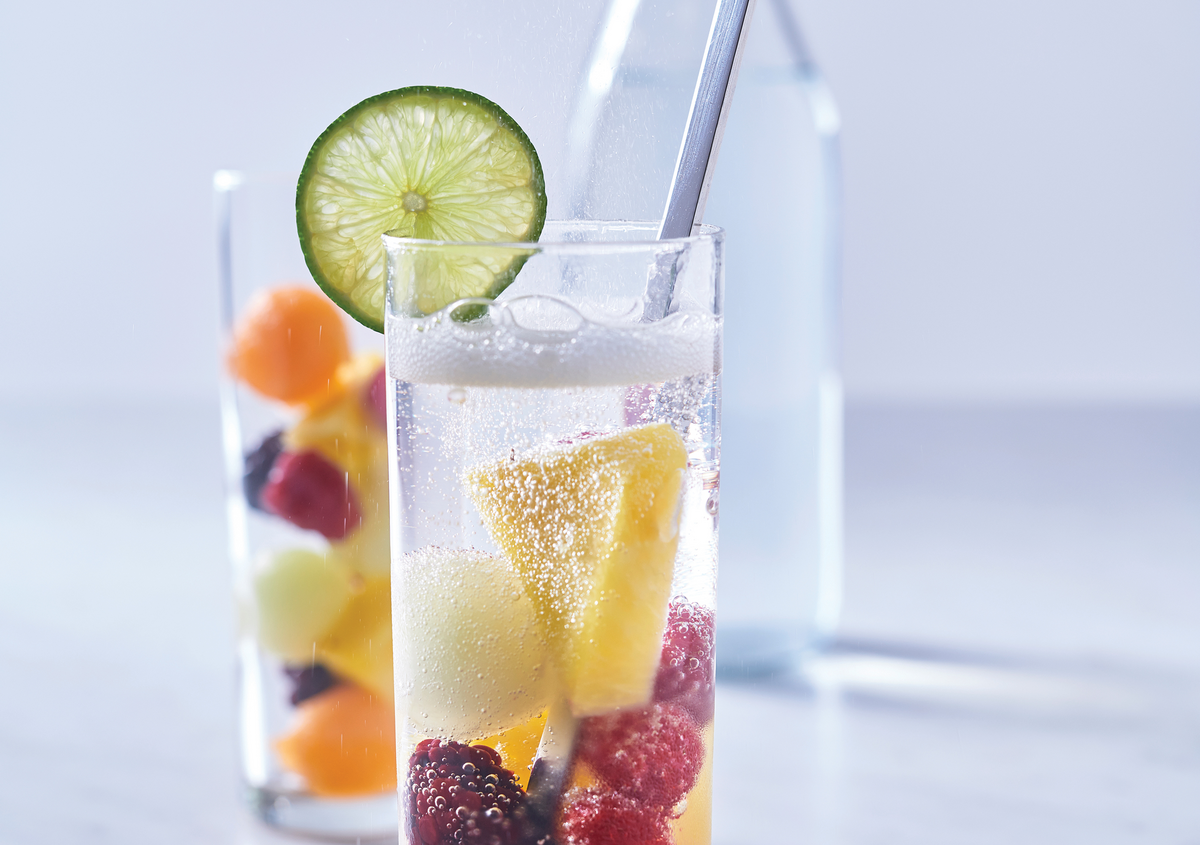 Receta hielos frutales