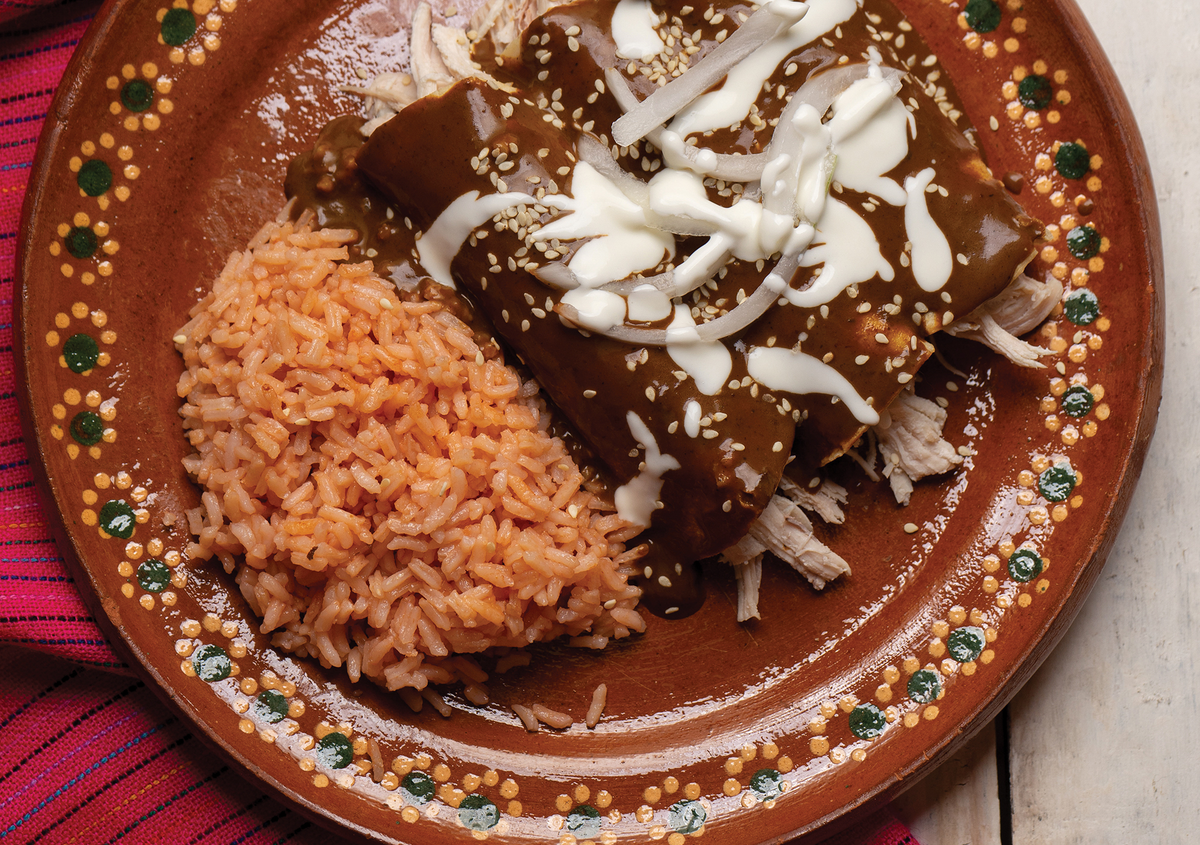 Receta Enchiladas de mole