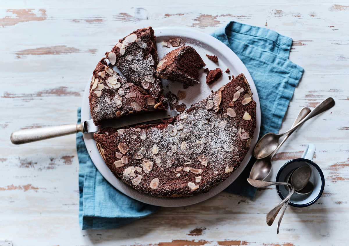 Receta pastel de chocolate en sartén