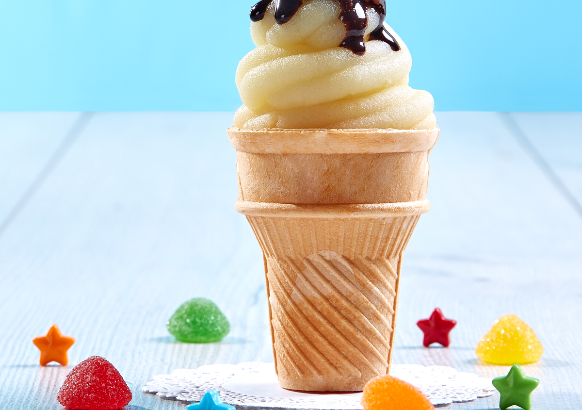 Receta Helado de plátano