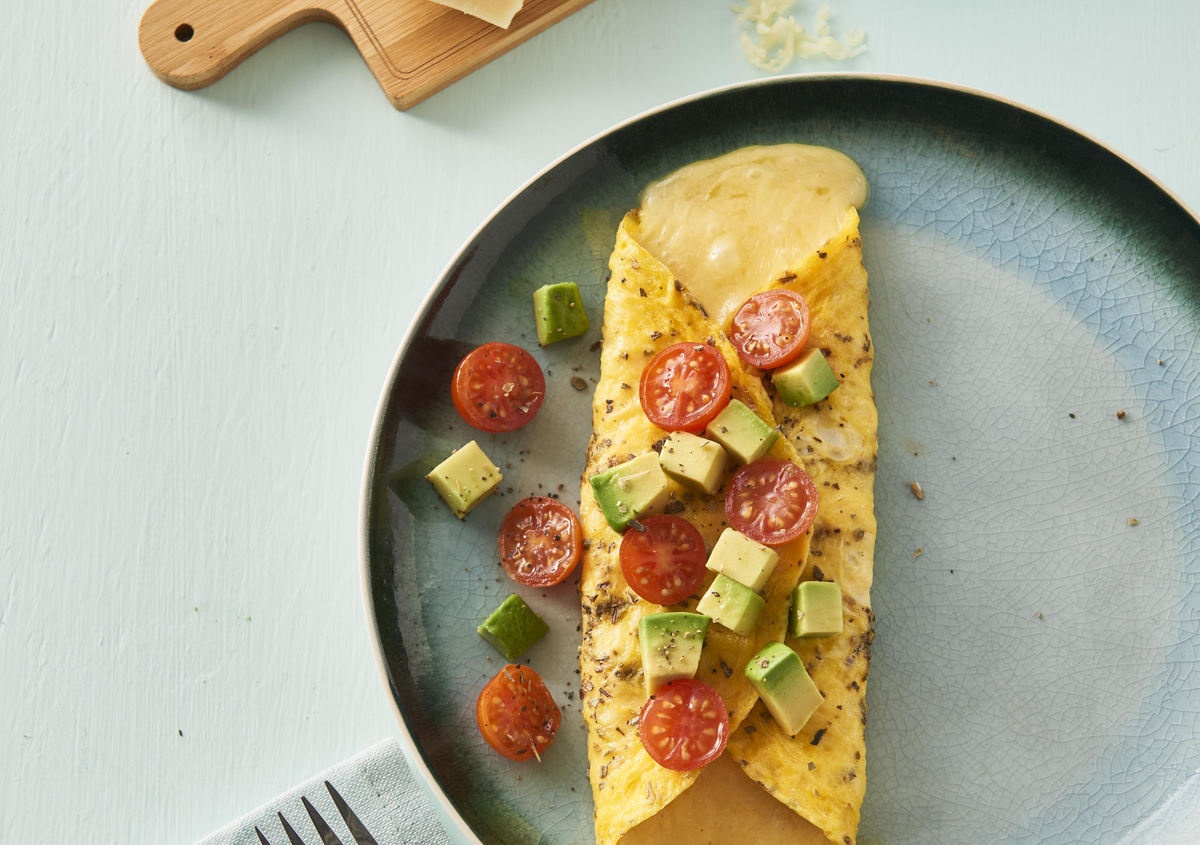 Receta omellete con queso