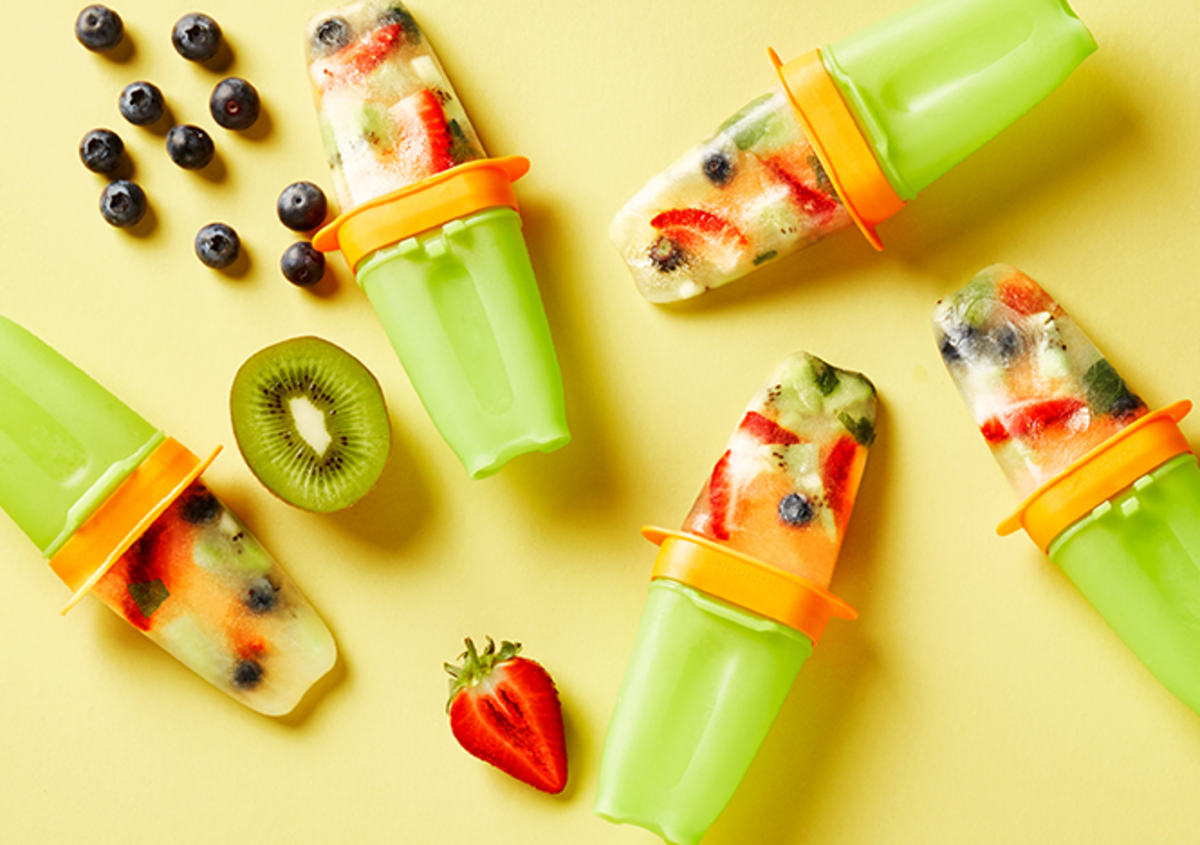 Receta paletas heladas con frutas