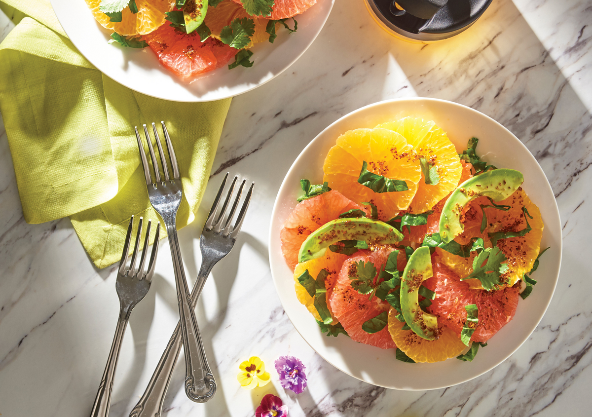 Ensalada de Naranja con Aguacate