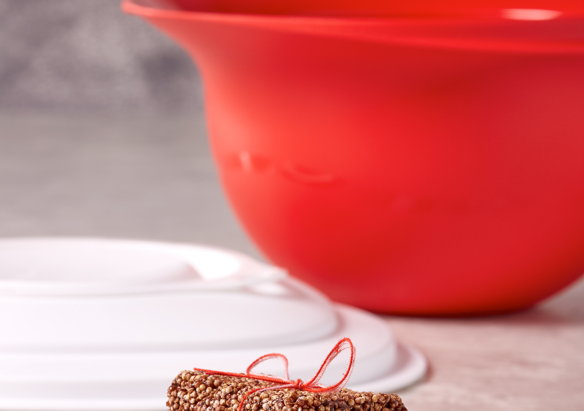 Receta snack saludable de amaranto