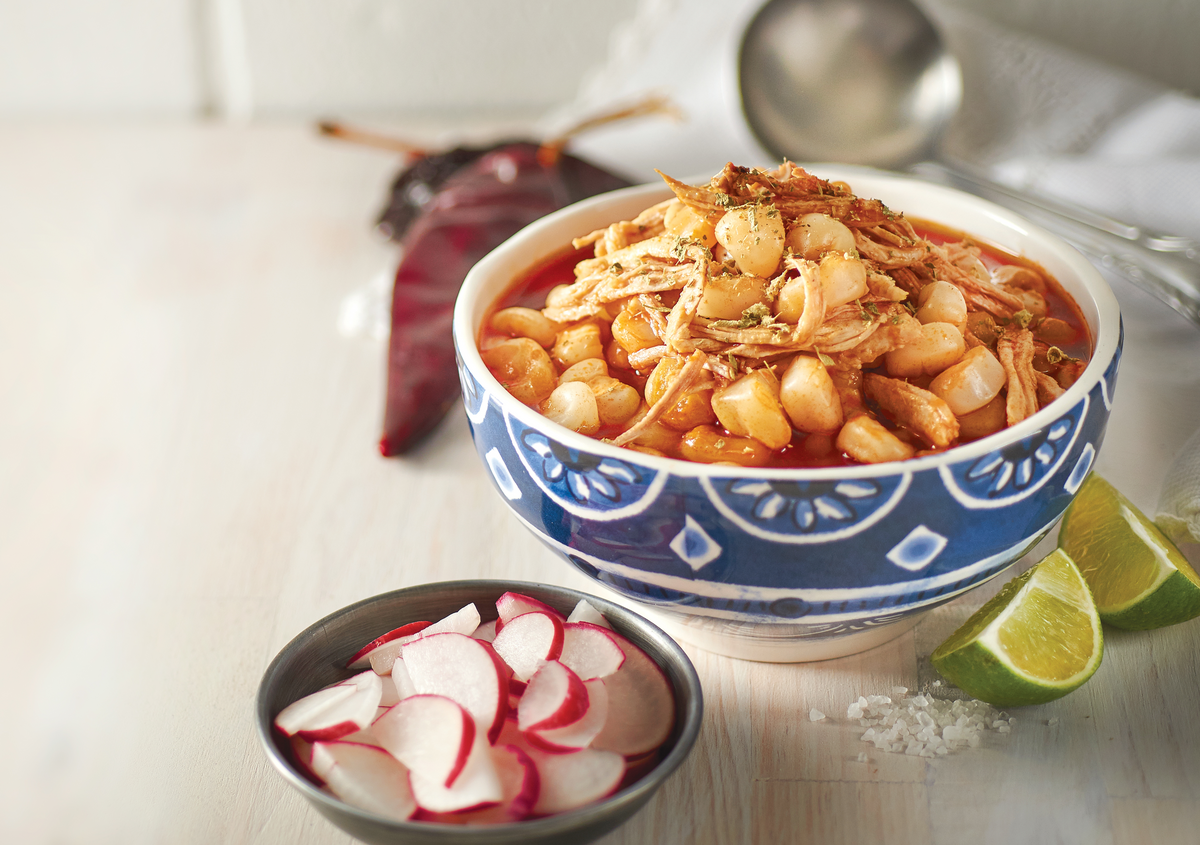 Receta Pozole rojo