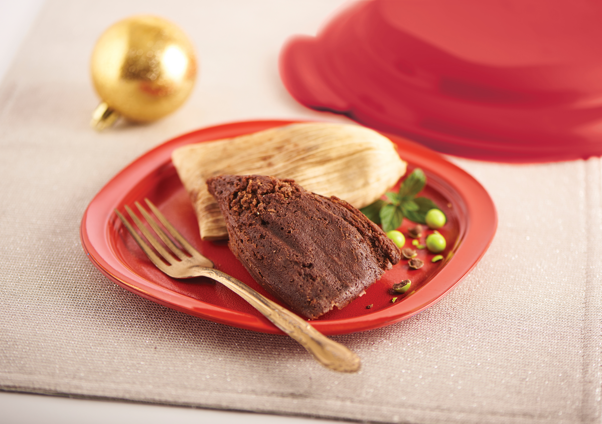 Receta Tamales de chocolate con menta