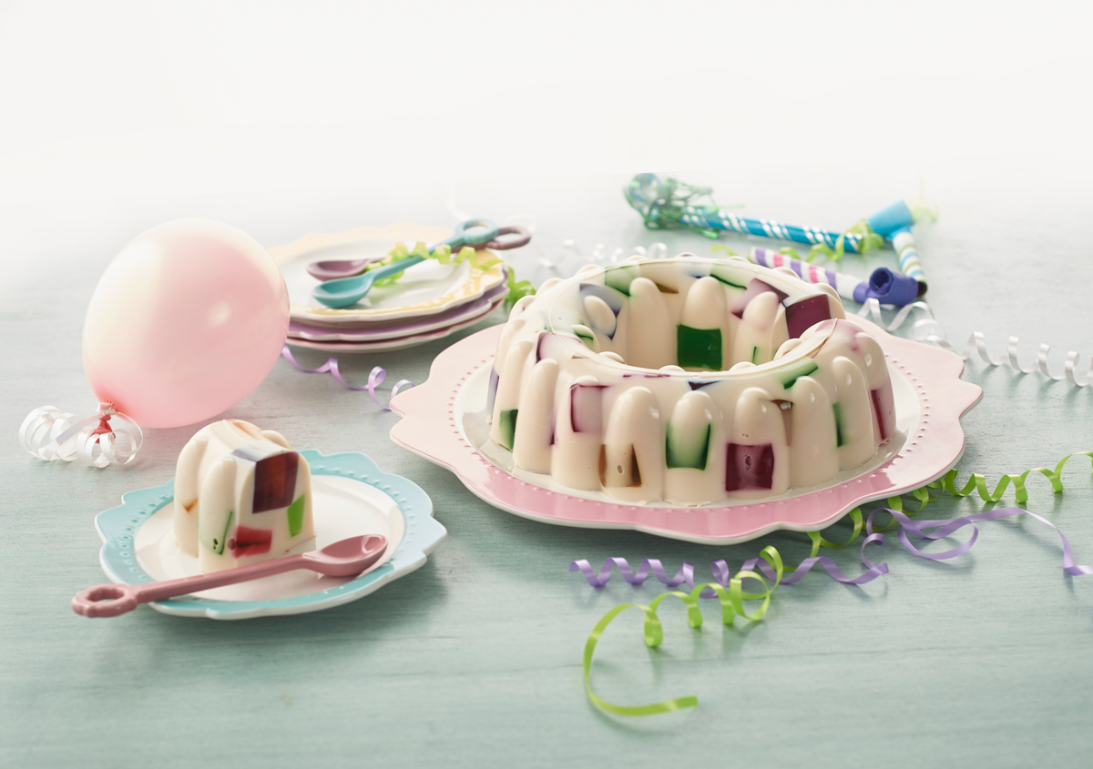 Receta gelatina mosaico