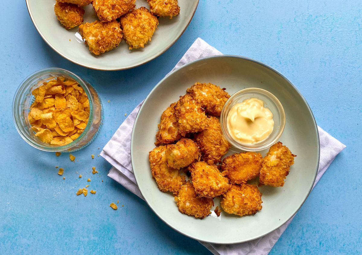 Receta nuggets al horno