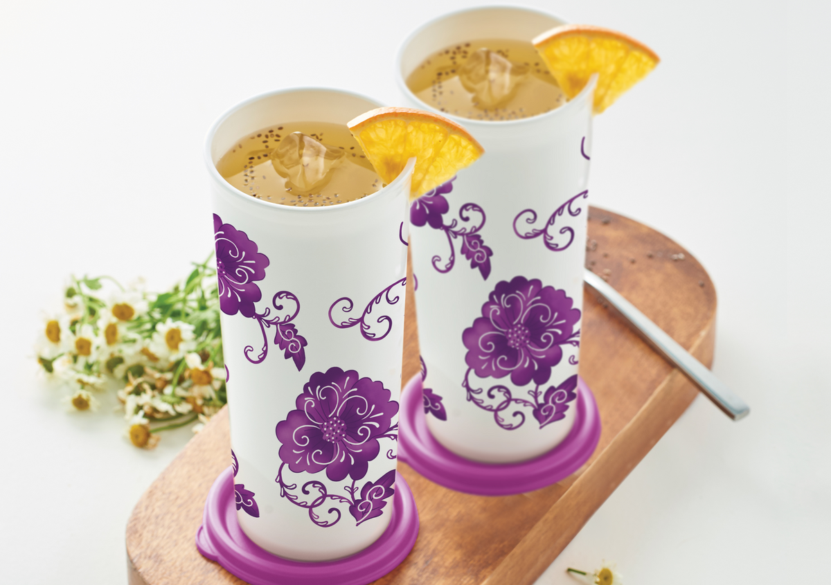 Agua de mandarina con manzanilla y chía