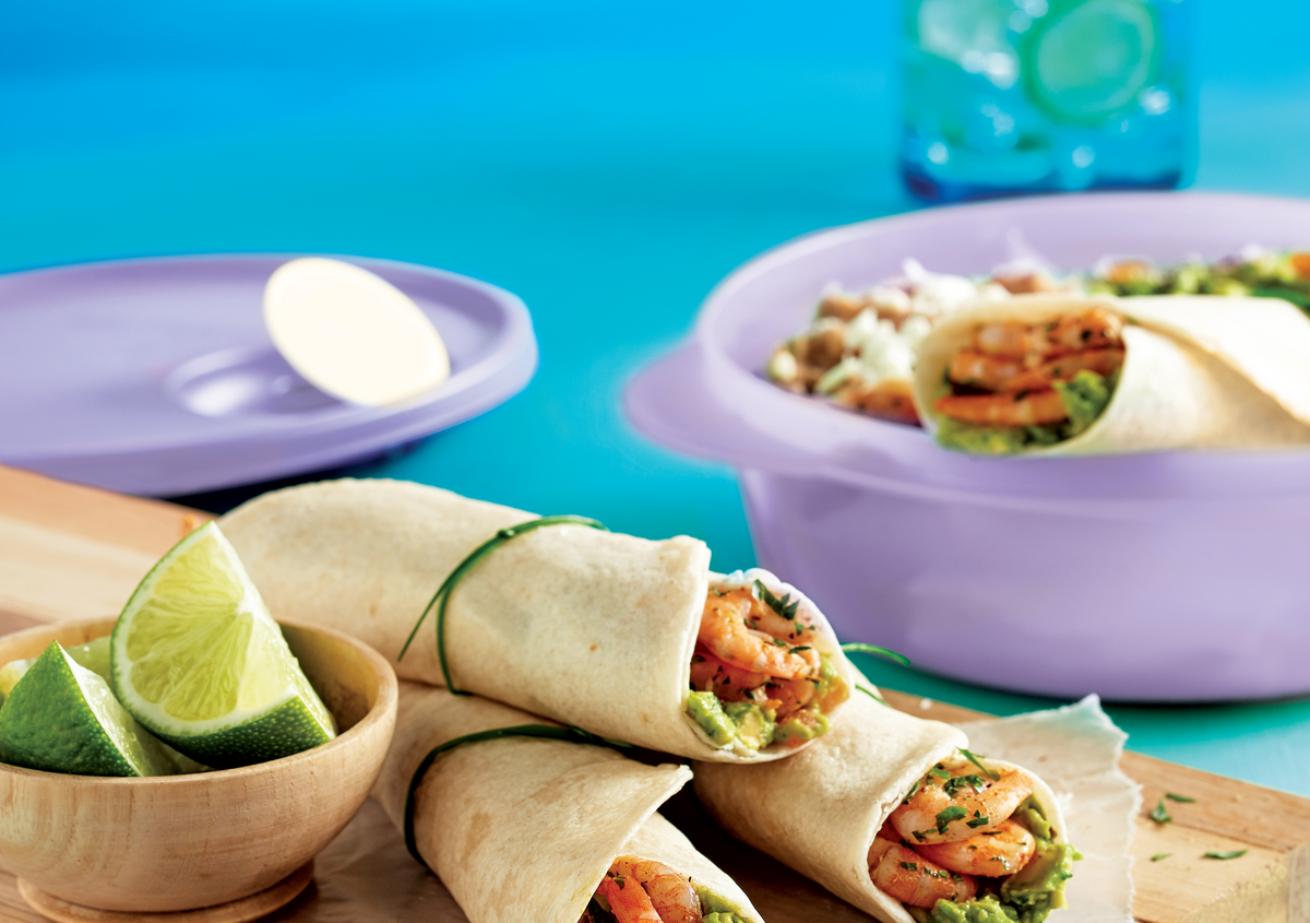 Receta tacos de camarón al limón