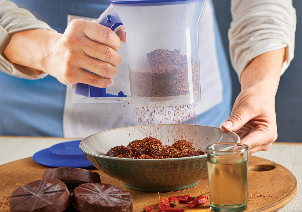 Trufas de Chocolate, Tequila y Piquín