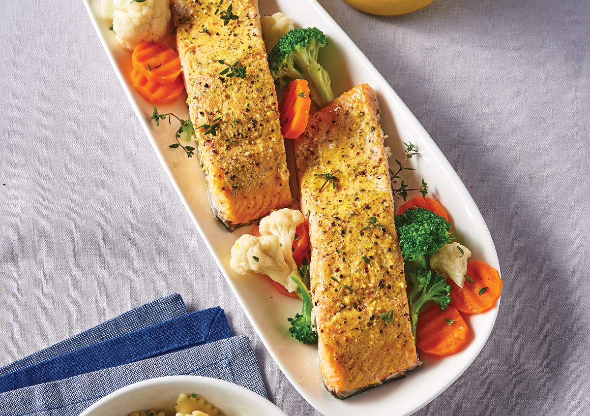 Receta Pescado a la mostaza