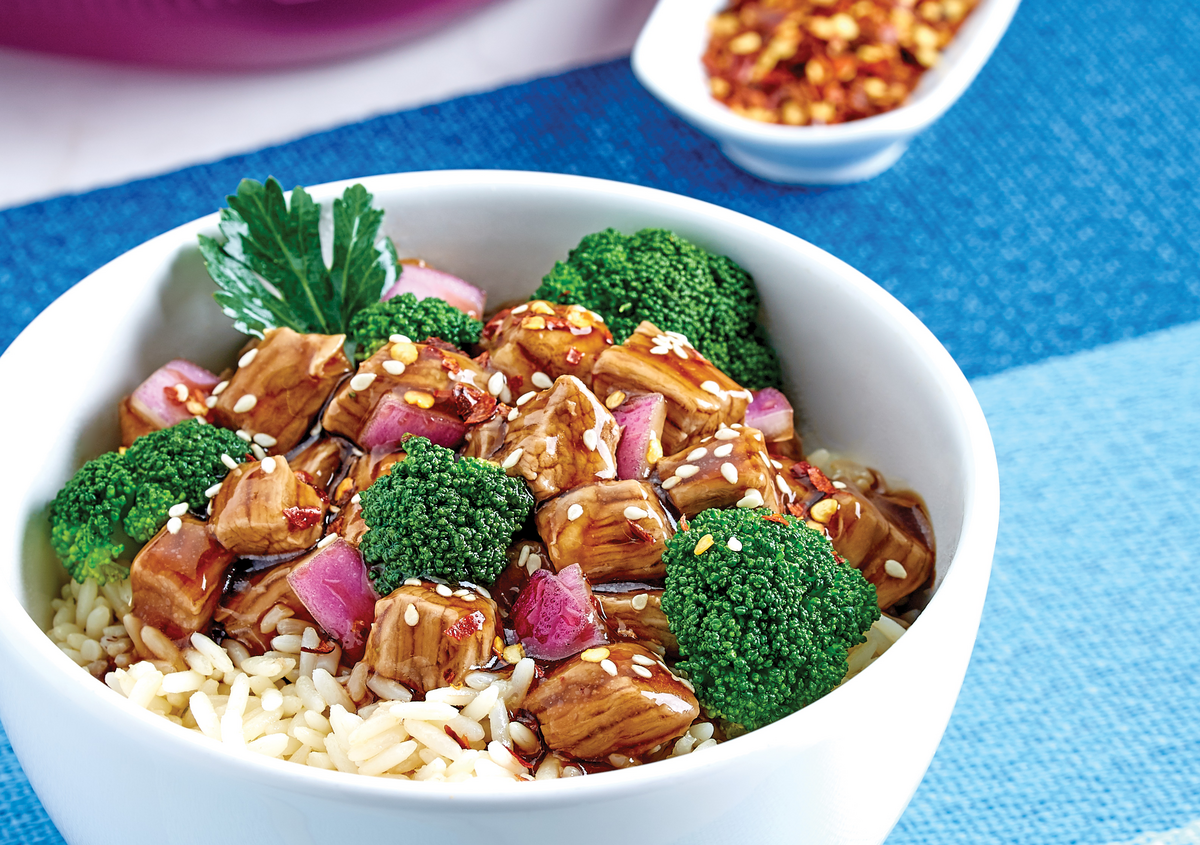 Receta carne con brócoli estilo oriental