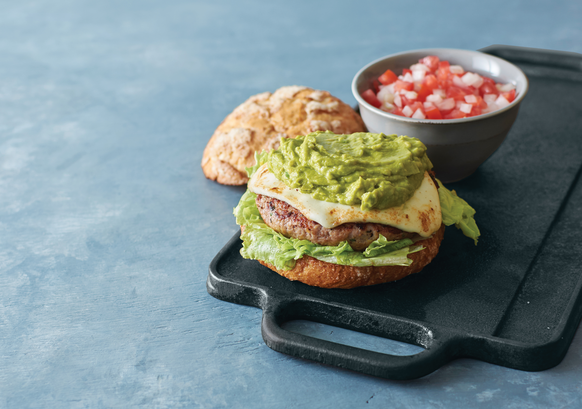 Receta hamburguesa mexicana