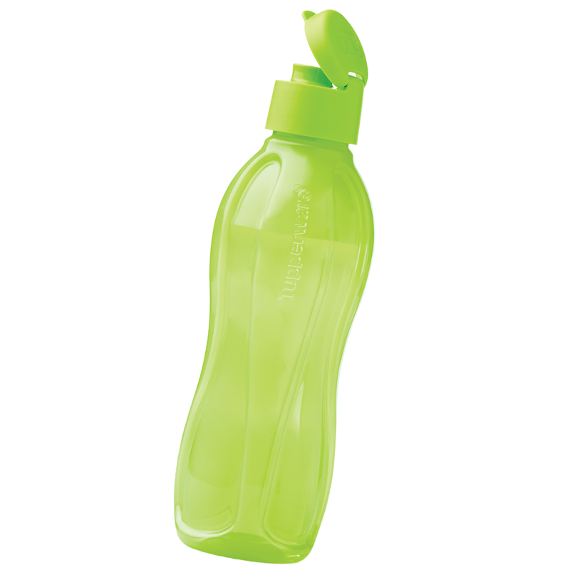 Botella para agua 1 Litro TupperwarevEco Twist Verde