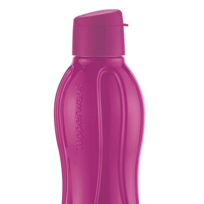 Botella para agua 750ml Tupperware Rosa Mexicano tapa hermetica