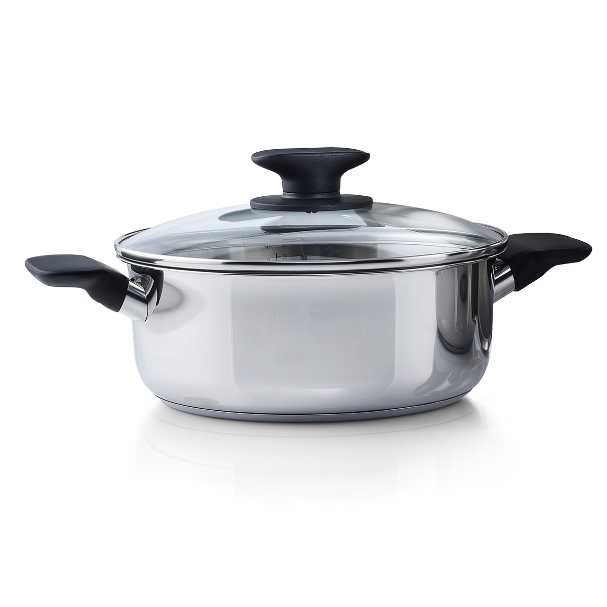 Hecha de acero inoxidable de grado alimenticio, el cual es especial para el contacto con los alimentos.