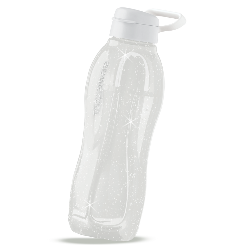 Botella para agua Eco twist 1.5 L Tupperware con glitter