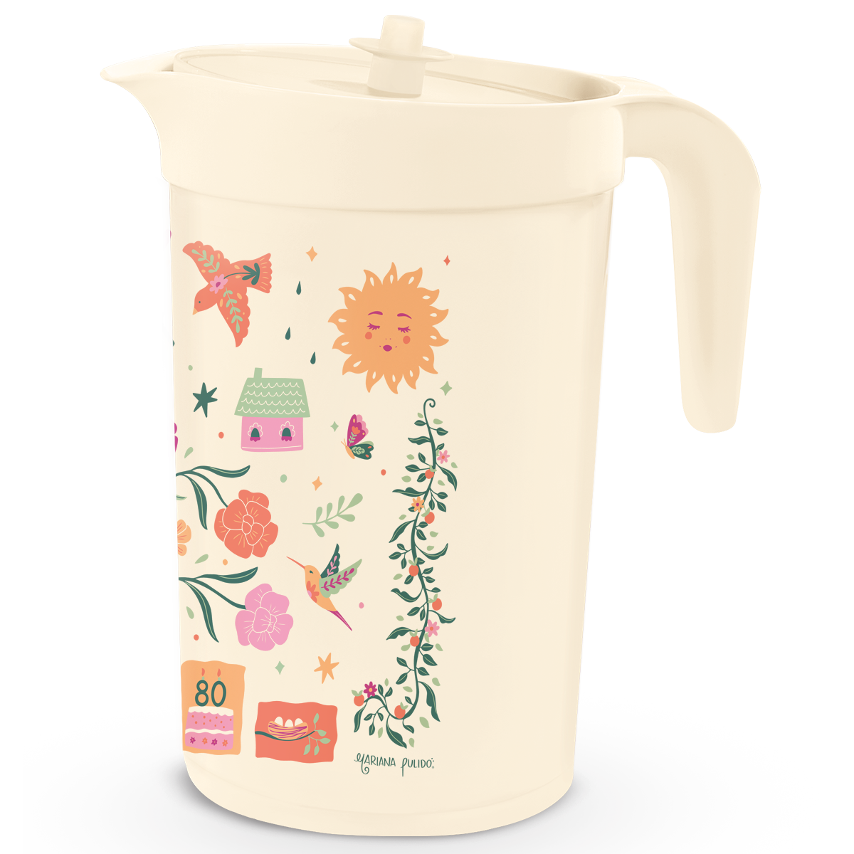 Producto perfecto para almacenar, presentar o servir una gran cantidad de aguas frescas que son tradicionales en nuestro país. 