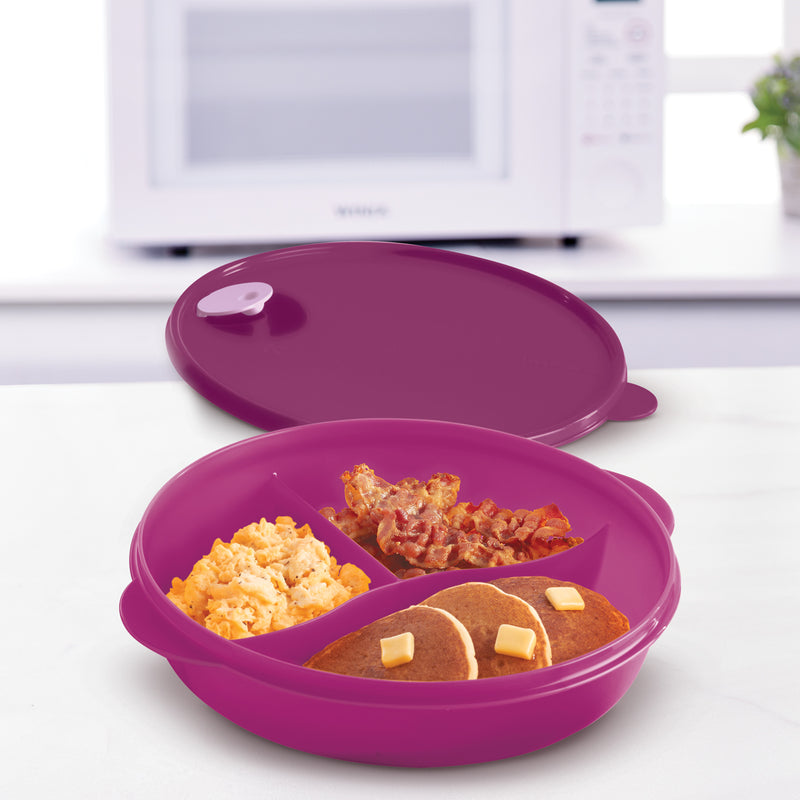 Recipiente para microondas con divisiones  850 ml Tupperware