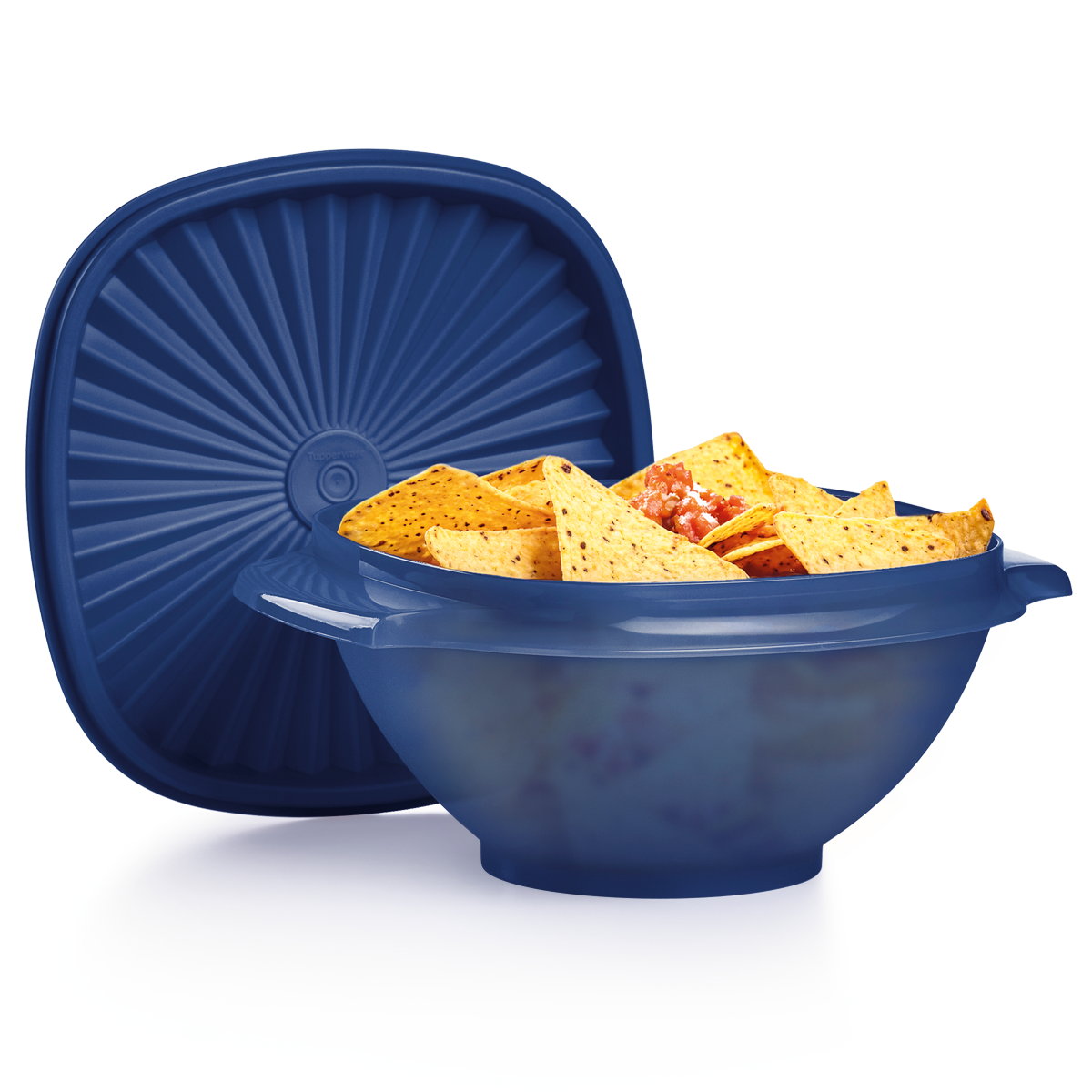 Tazones para refrigerar alimentos y llevarlos a la mesa con el clásico sello Decoret de Tupperware. Su sello instantáneo Decoret es muy fácil de colocar, basta ponerlo sobre el borde del recipiente y presionar en el centro.. El recipiente tiene un reborde superior con dos asas que permite sostenerlo con comodidad y evitar que se resbale.. El recipiente tiene un reborde superior con dos asas que permite sostenerlo con comodidad y evitar que se resbale.. lavar con esponja suave. Capacidad: 2.8 L