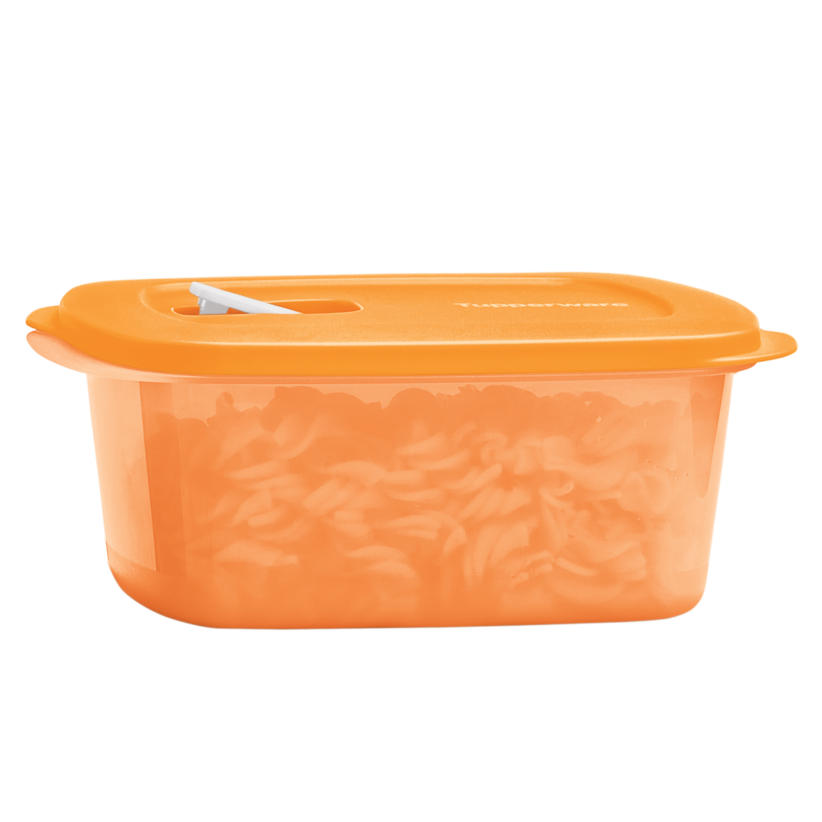 Recipiente para recalentar alimentos en el microondas. 