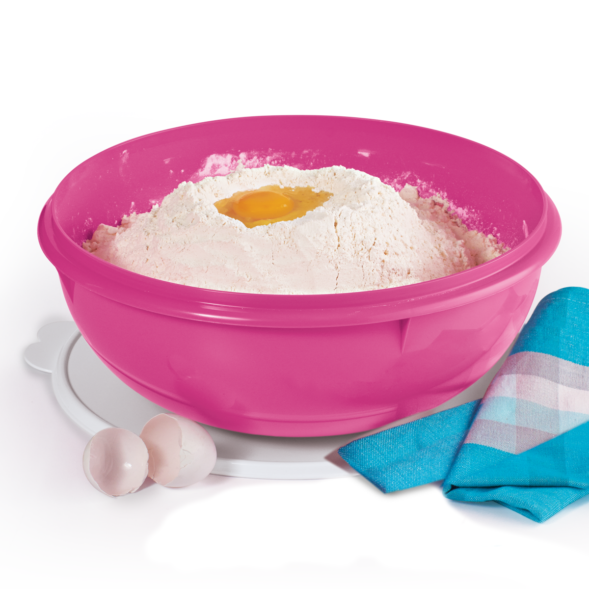 Como tazón para mezclar tus preparaciones
