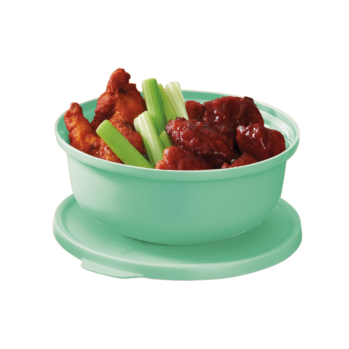 Tazón de la práctica colección de mesa Aloha que te permite almacenar, transportar y servir tus platos favoritos con estilo.