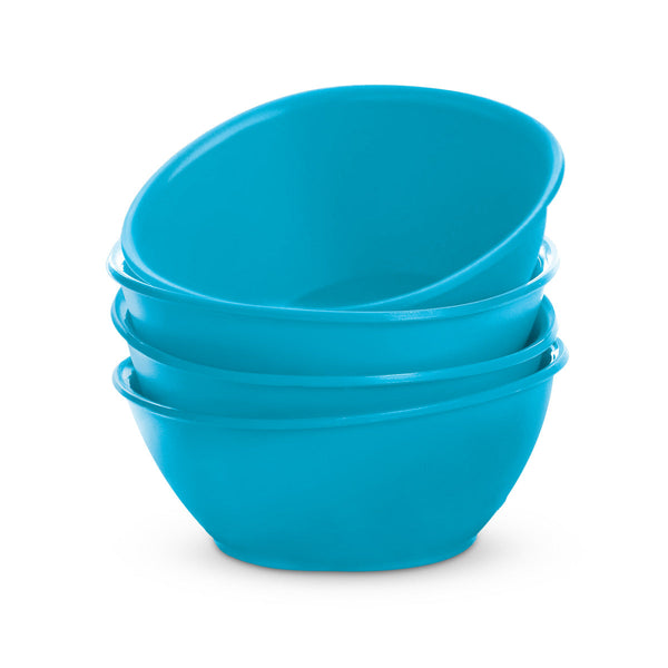 Tazoncitos Mexicana Mor 400 Ml(4) Tupperware Azul