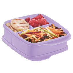 Tupper Para Lunch C/ 3 Divisiones 550 ml Tupperware morado