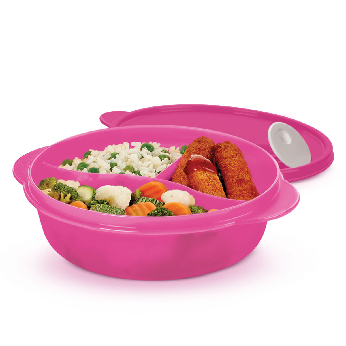 Lleva contigo una comida completa sin que se mezcle, lista para recalentar en cualquier lugar