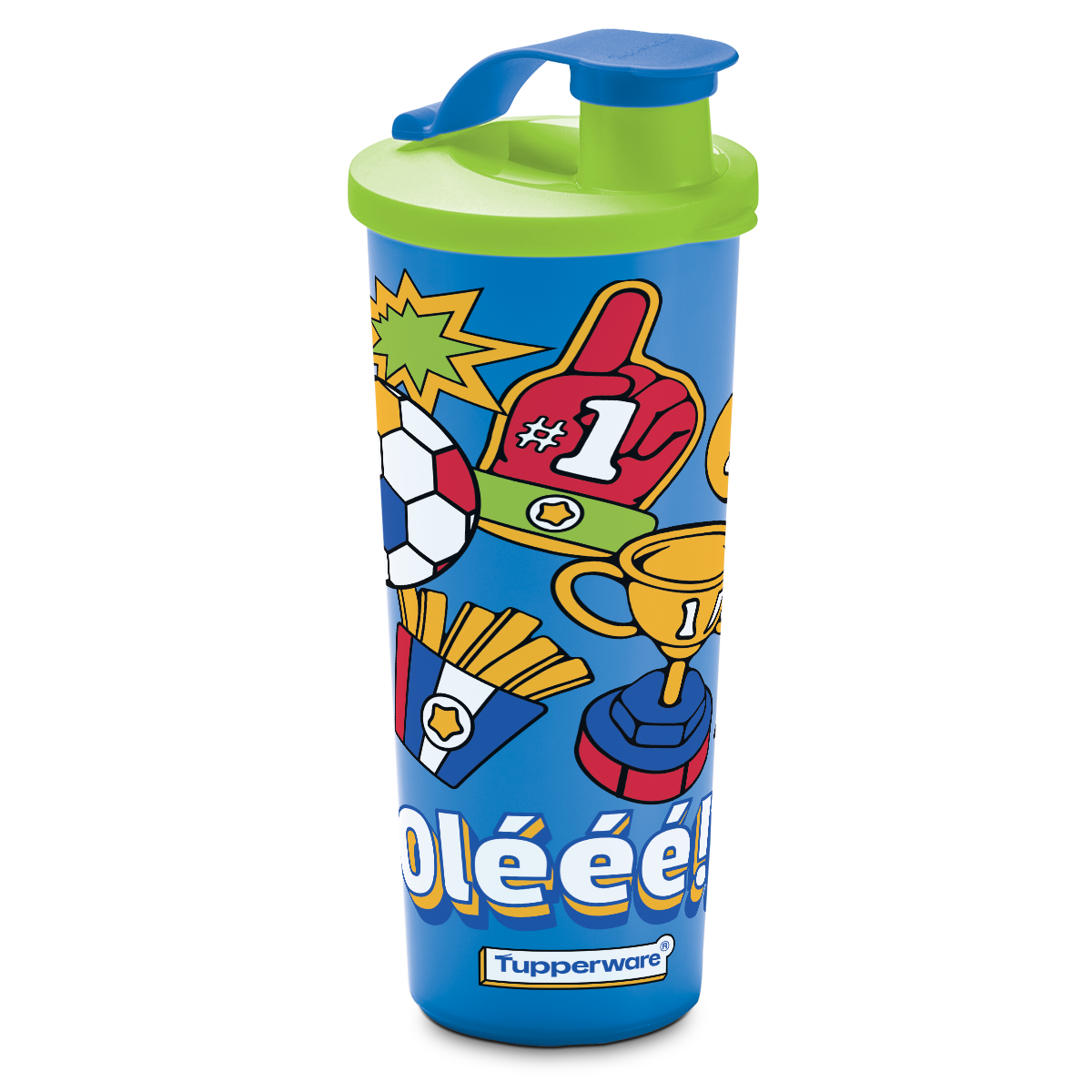 Vaso con tapa y boquilla Tupperware Sports