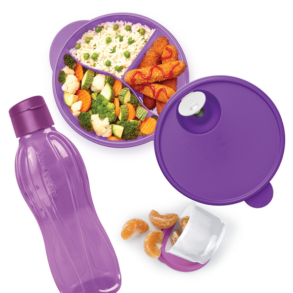 Kit para lunch completo Tupperware Morado