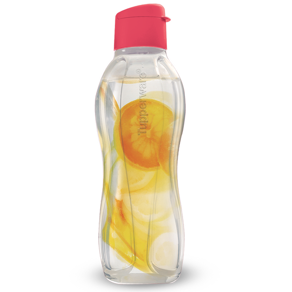 Botella de agua 1L Tupperware Eco Twist Transparente