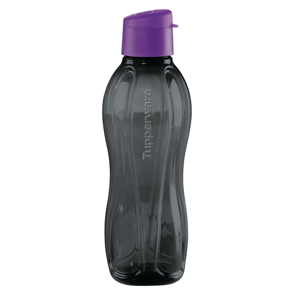 Botella para agua Eco twist 750ml Tupperware Negra