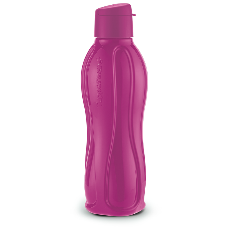 Botella para agua Eco twist 750ml Tupperware Rosa Mexicano