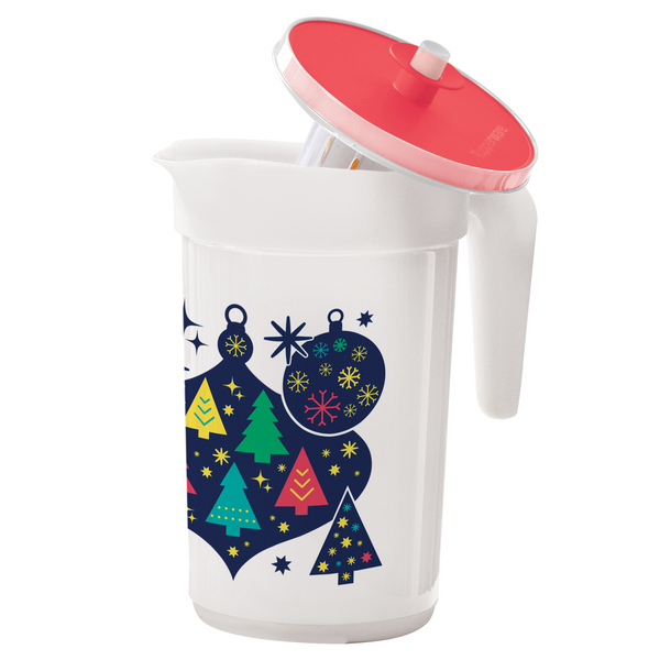Jarra Ilúmina con Infusor 2 L "Fiesta Navideña"