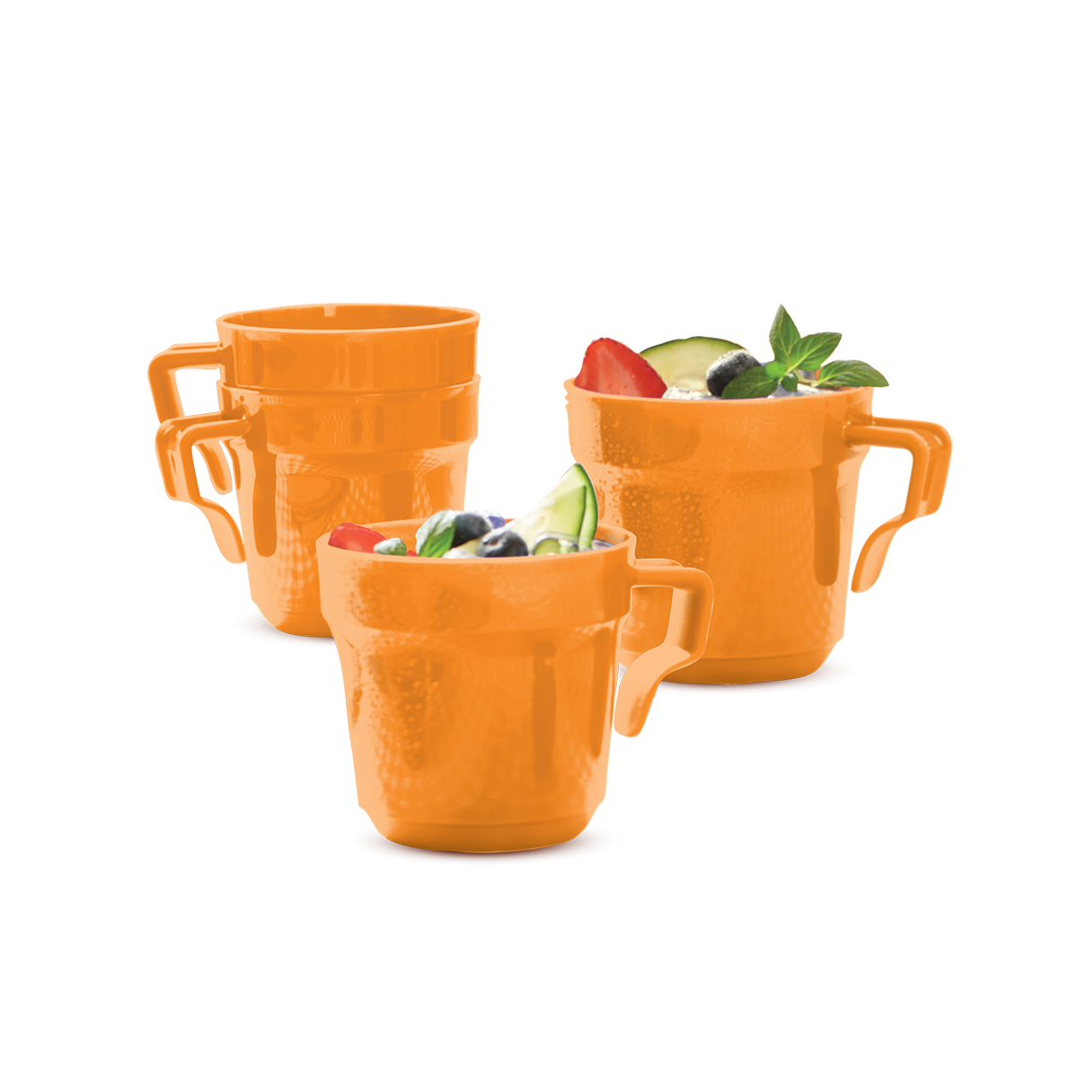 Se pueden servir y beber de éste bebidas tanto frías como calientes.