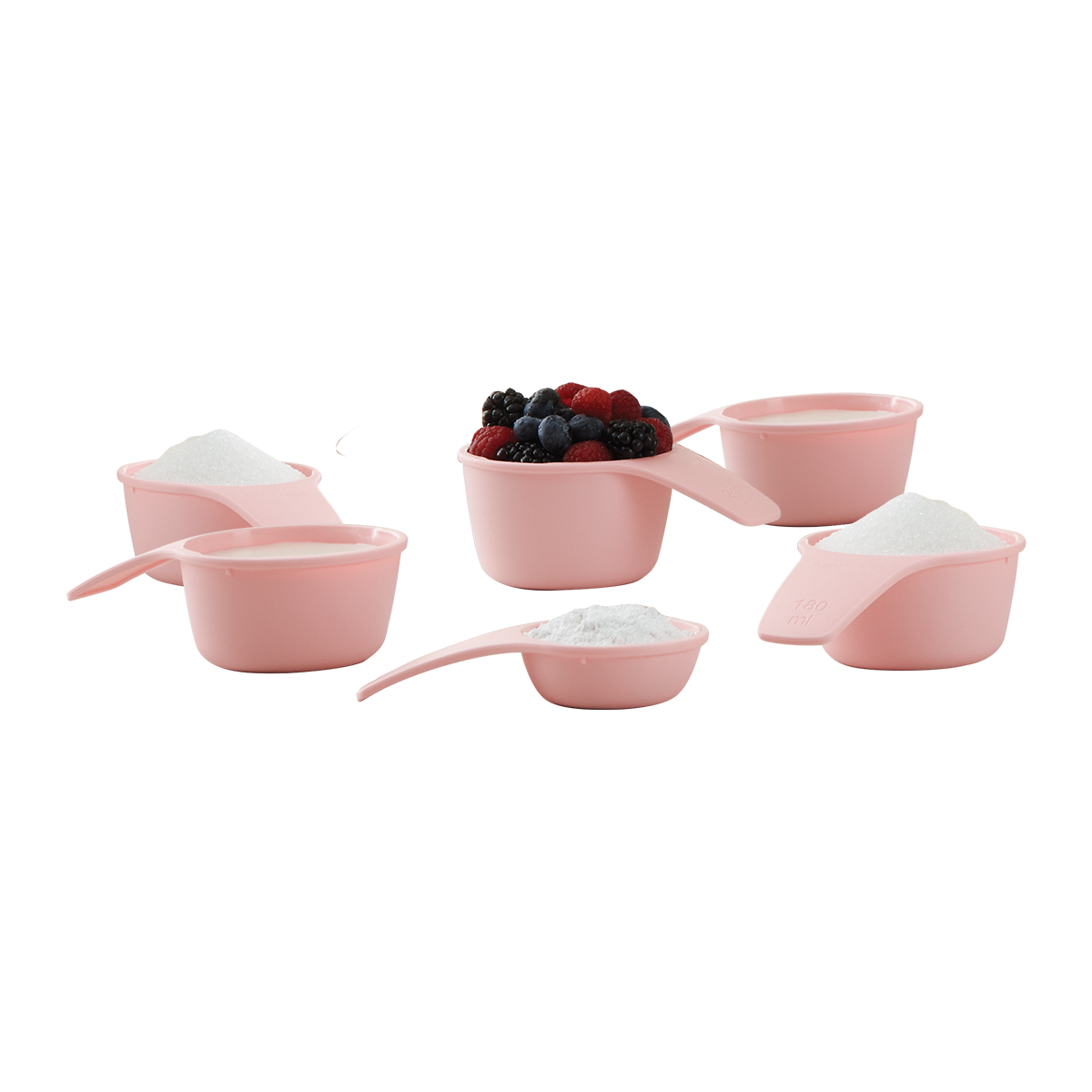 Set de 6 tazas medidoras