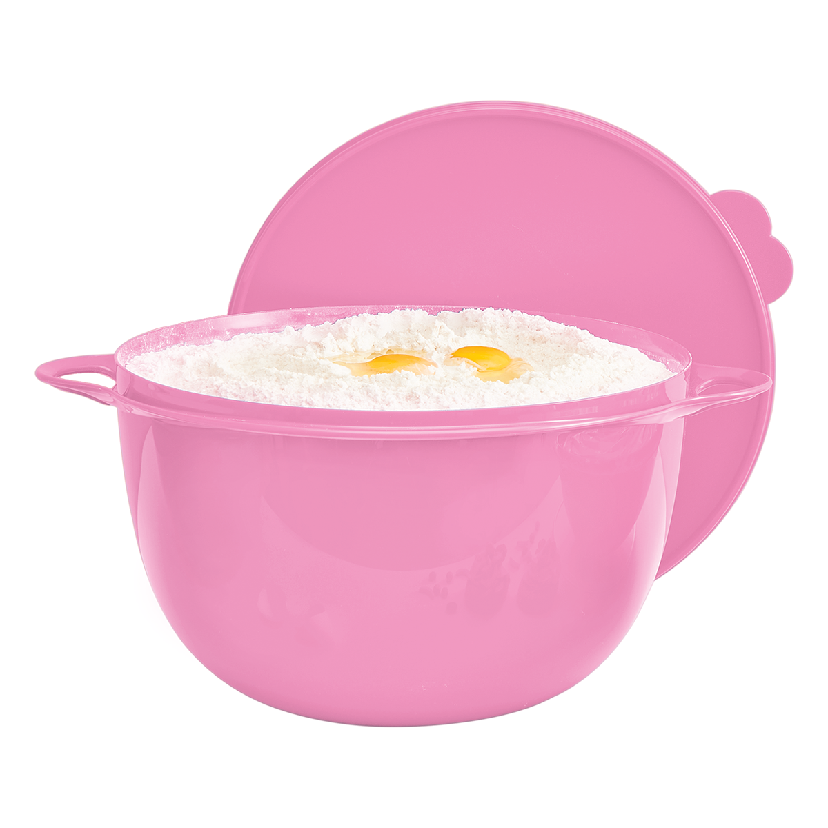 Cuenta con sello para refrigerar o dejar reposar tus mezclas tapadas.