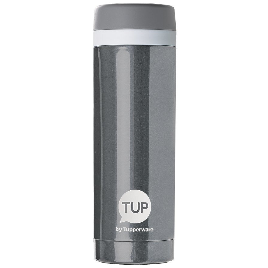 termo hermetico tup gris - para bebidas calientes y frias - tupperware